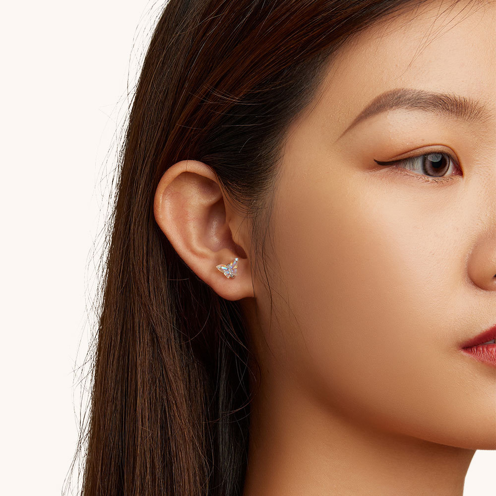 Butterfly Bow Earrings image number 3