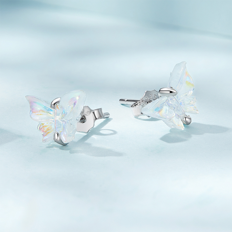 Butterfly Bow Earrings image number 1