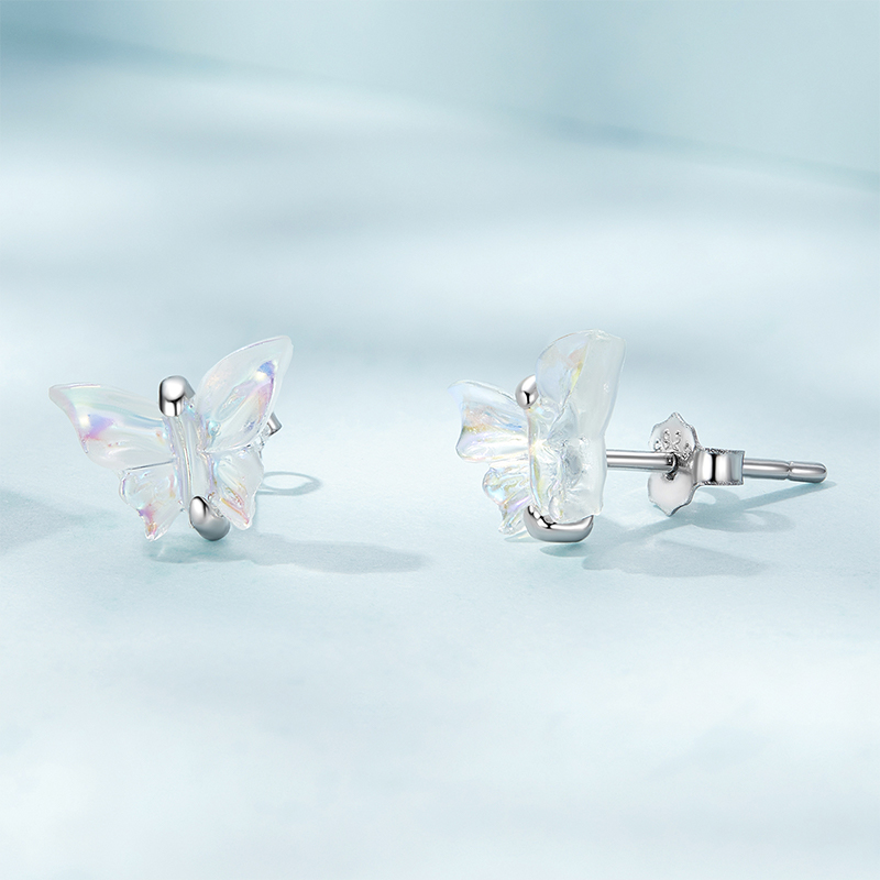 Butterfly Bow Earrings image number 2