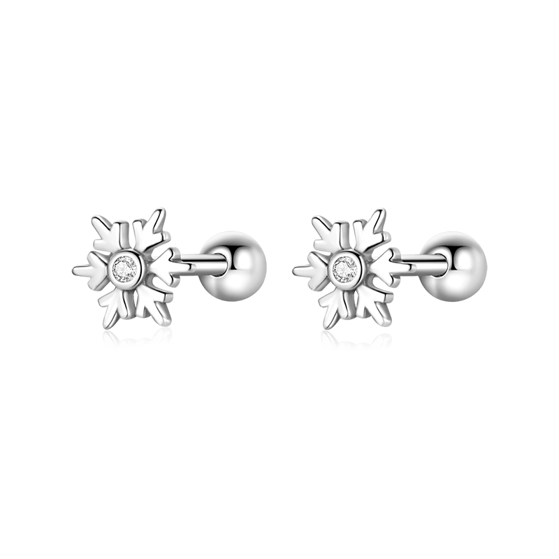 Snowflake Earrings image number 0
