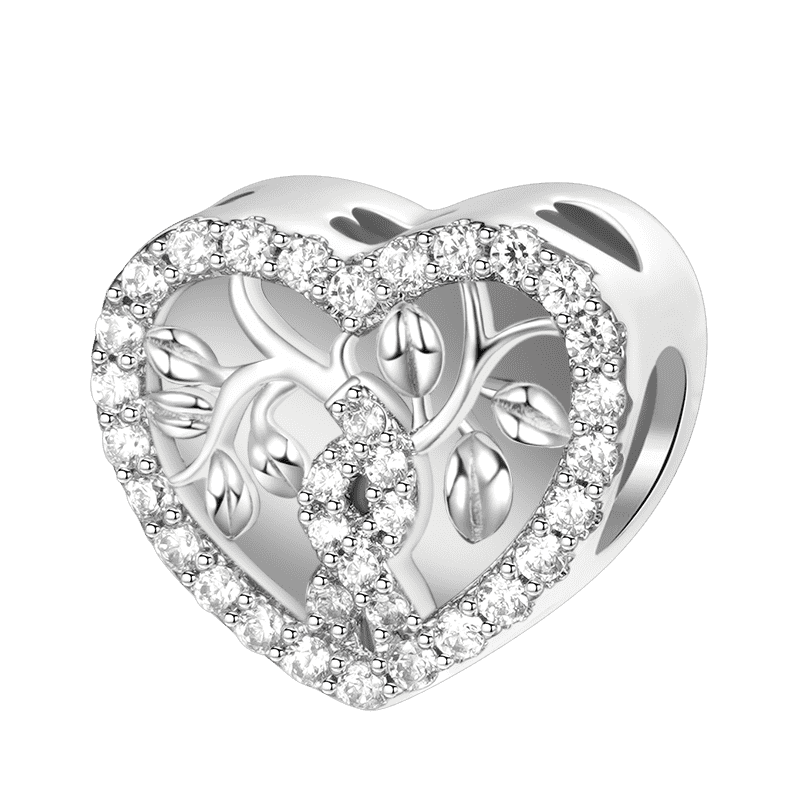 Personalized Photo Heart Charm image number 2