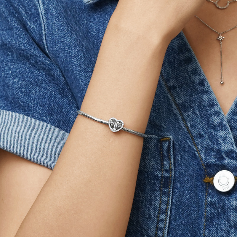 Personalized Photo Heart Charm image number 5