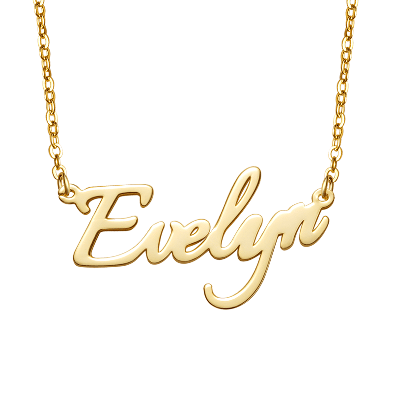 Golden Name Necklace image number 0