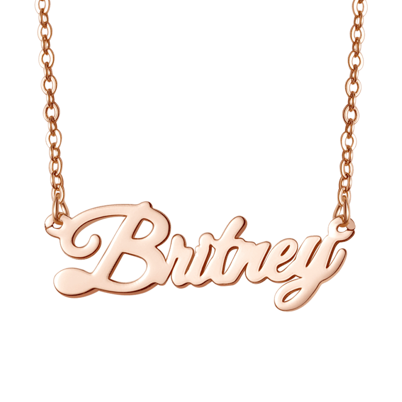 Rose Gold Customise Necklace image number 0