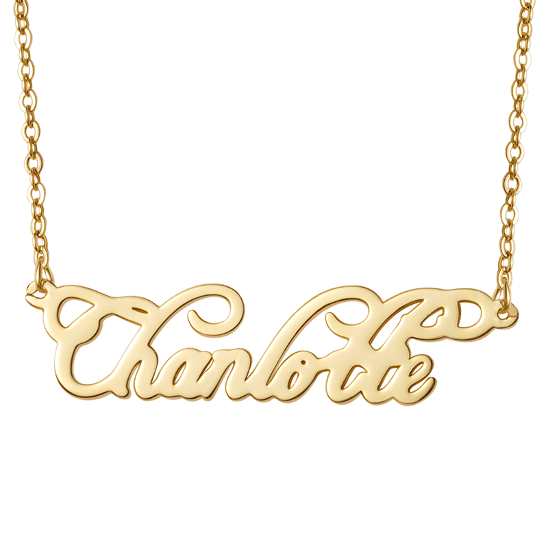 Golden Customise Necklace image number 0