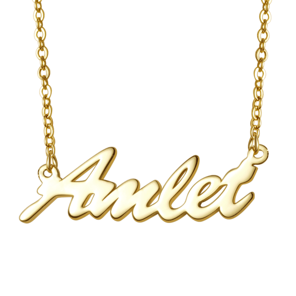 Personalized Gold Necklace image number 0
