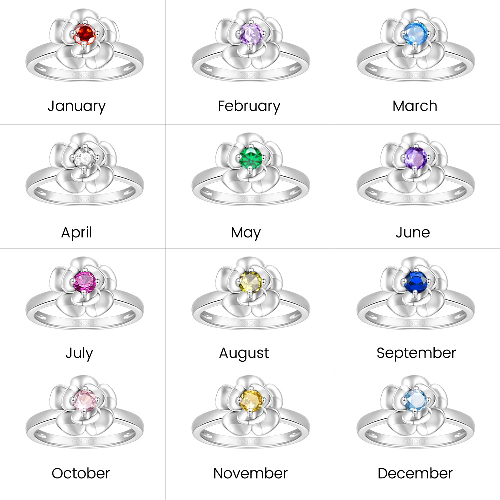 Rose Birthstone Ring image number 5