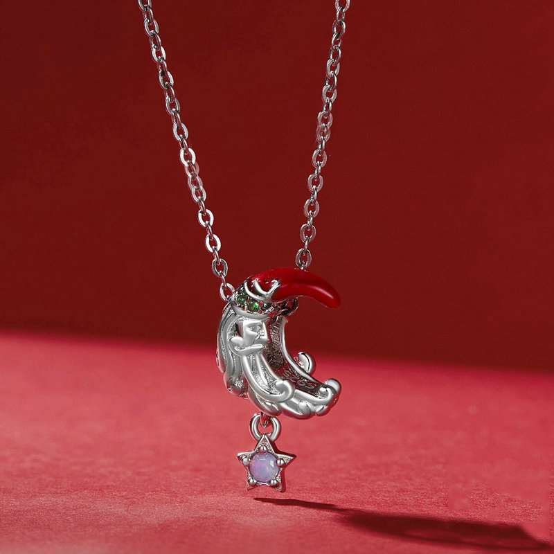 Moonlight Santa Claus Charm image number 2