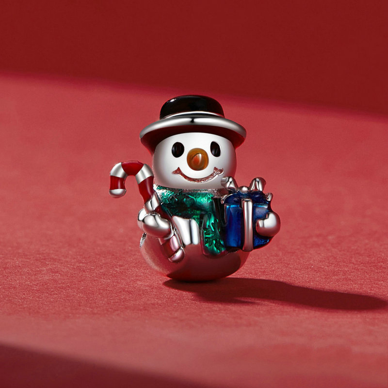 Christmas Snowman Charm image number 1