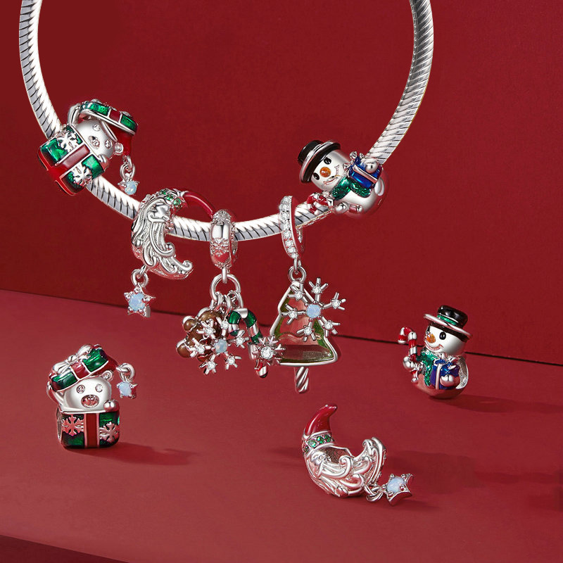 Christmas Snowman Charm image number 2