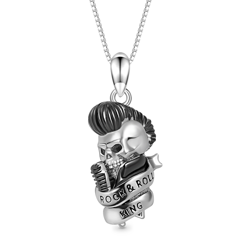 Skully Performer Necklace image number 0
