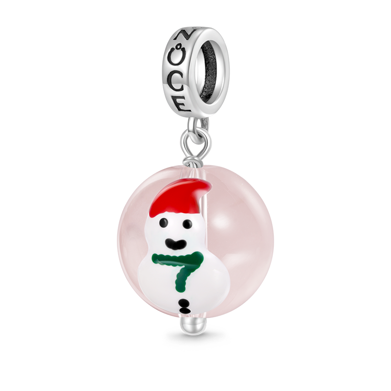 Snowman Ball Pendant image number 0