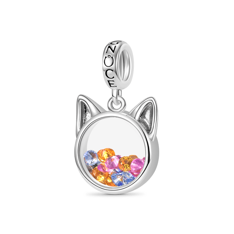 Cat Lover Engravable Pendant image number 0