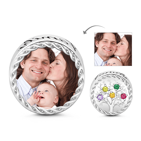 Family Tree Photo Charm image number 0