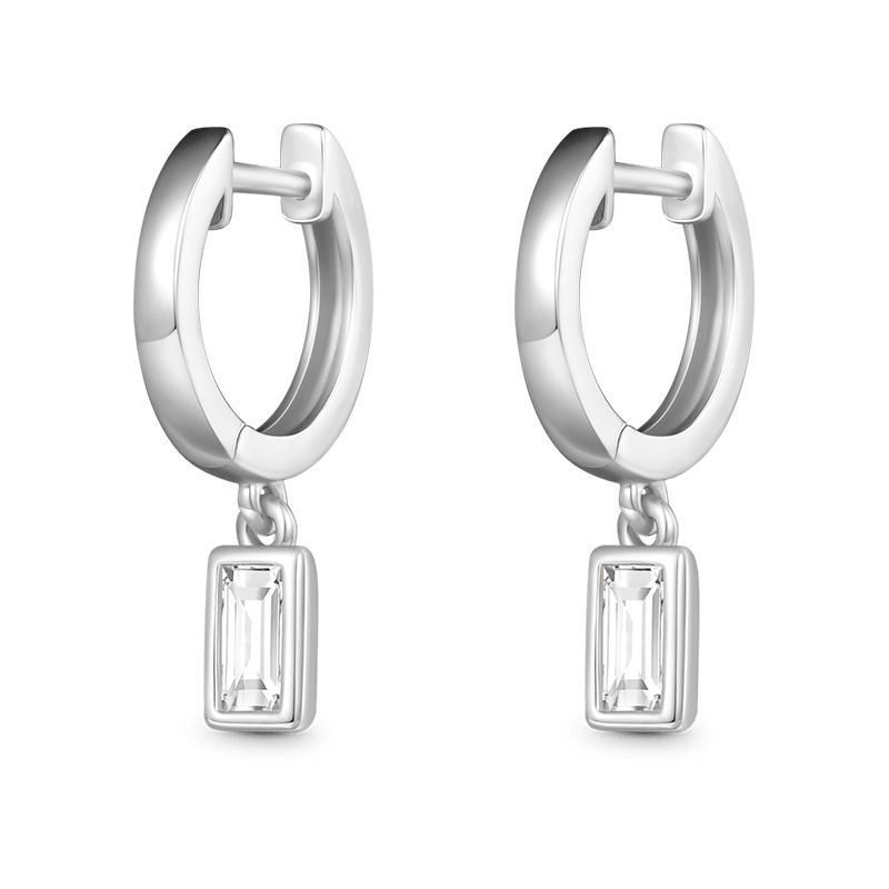 Square Drop Earrings image number 0
