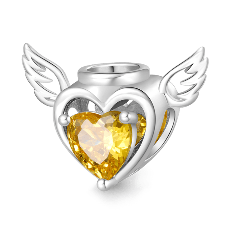 Loving Angel Heart Charm image number 0