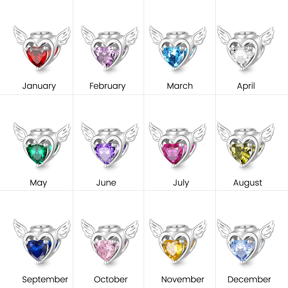 Loving Angel Heart Charm image number 1