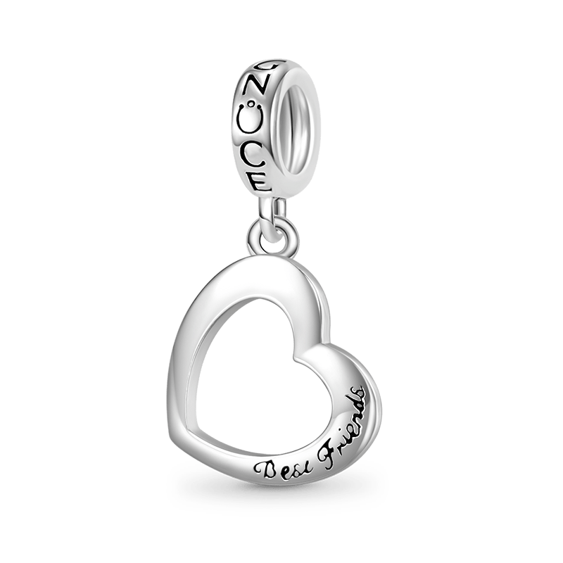 Best Friends Heart Pendant image number 2