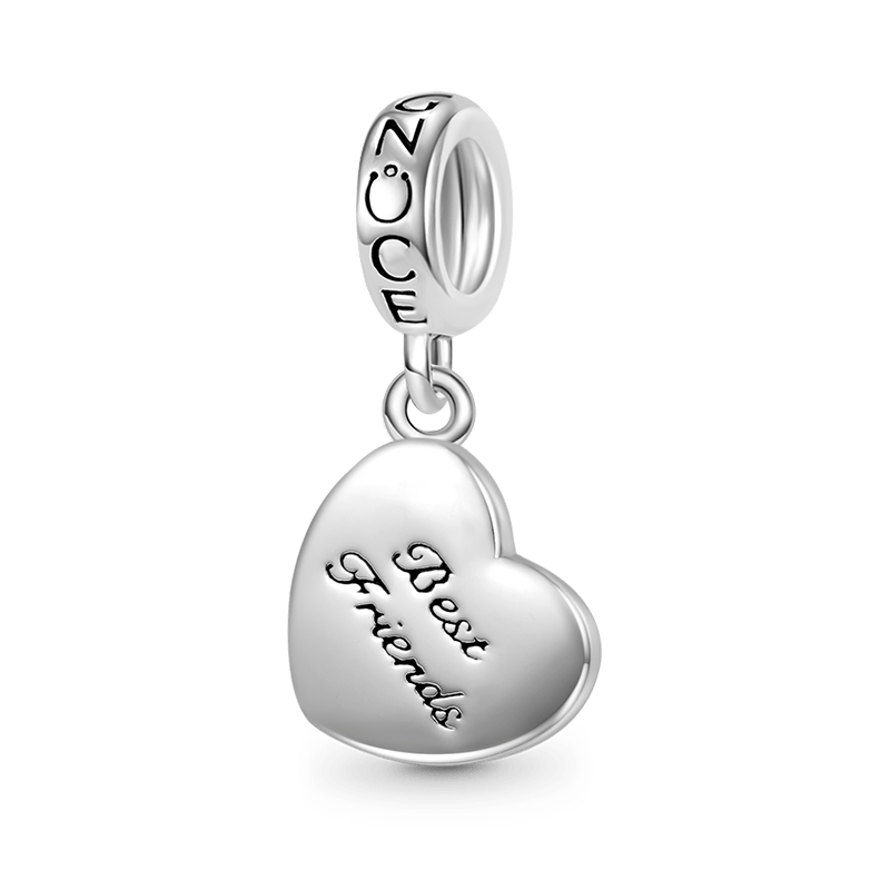 Best Friends Heart Pendant image number 1