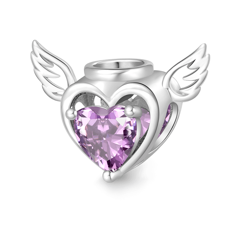 Loving Angel Heart Charm image number 0