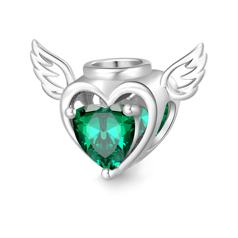 Loving Angel Heart Charm image number 0