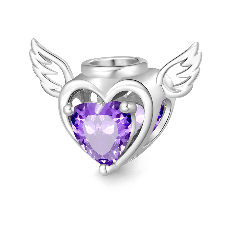 Loving Angel Heart Charm image number 0