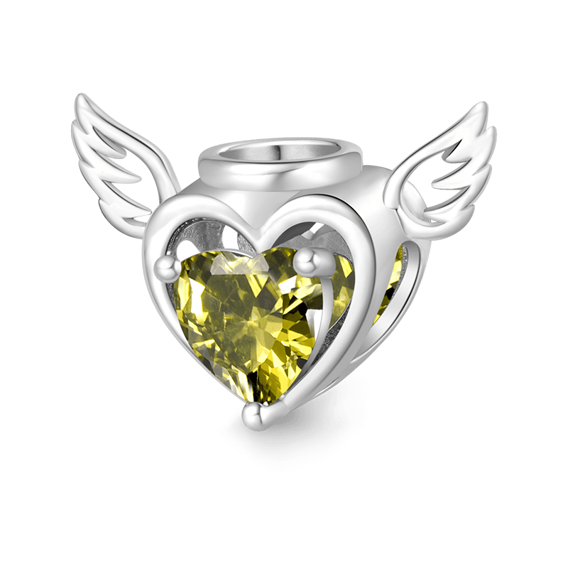Loving Angel Heart Charm image number 0