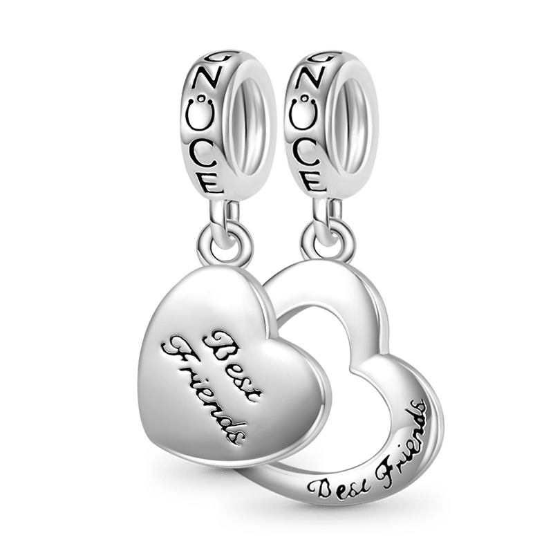 Best Friends Heart Pendant image number 0