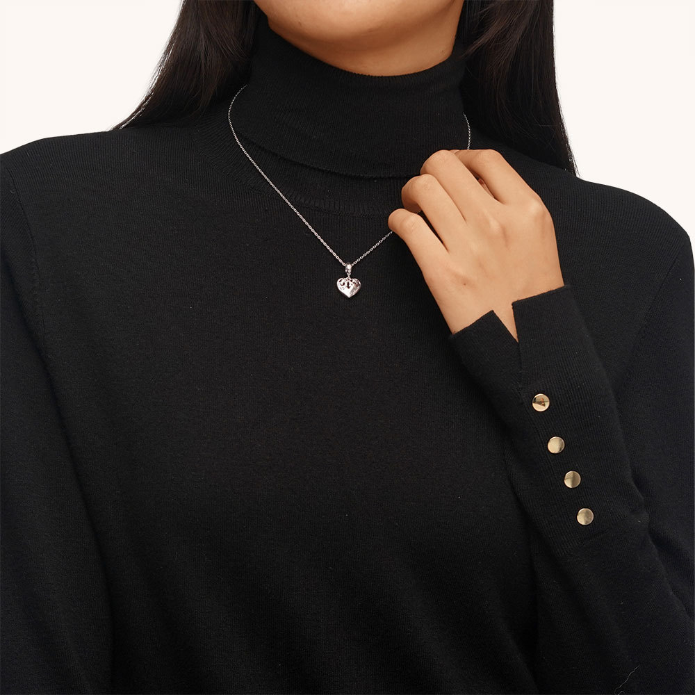 Butterfly Love Birthstone Pendant image number 4