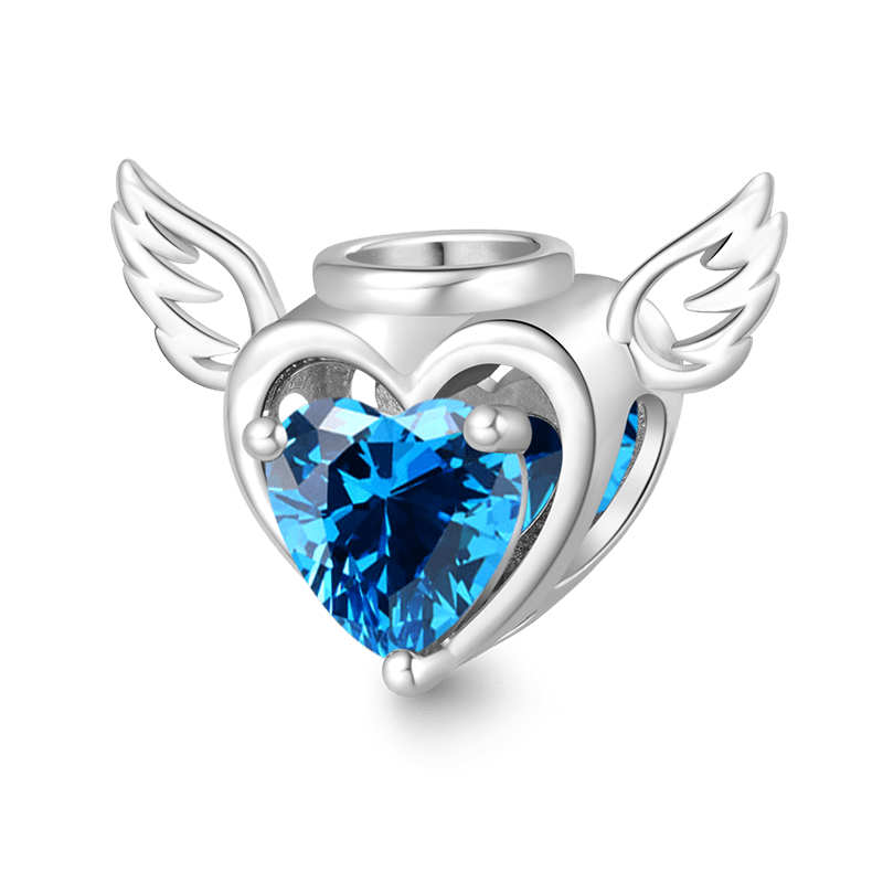 Loving Angel Heart Charm image number 0
