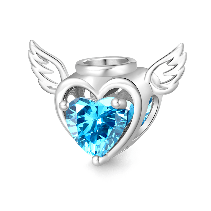 Loving Angel Heart Charm image number 0