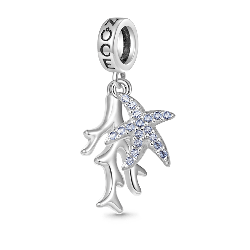 Coral & Starfish Pendant image number 0