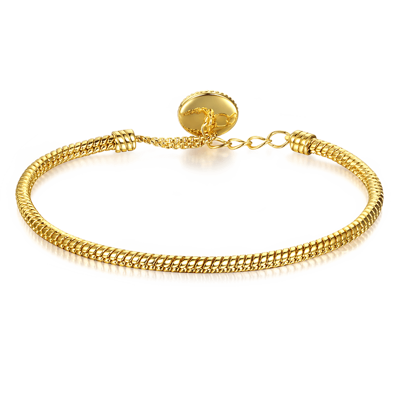 Black Button Basic Bracelet image number 1