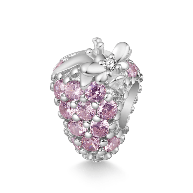 Strawberry Bee Charm image number 0