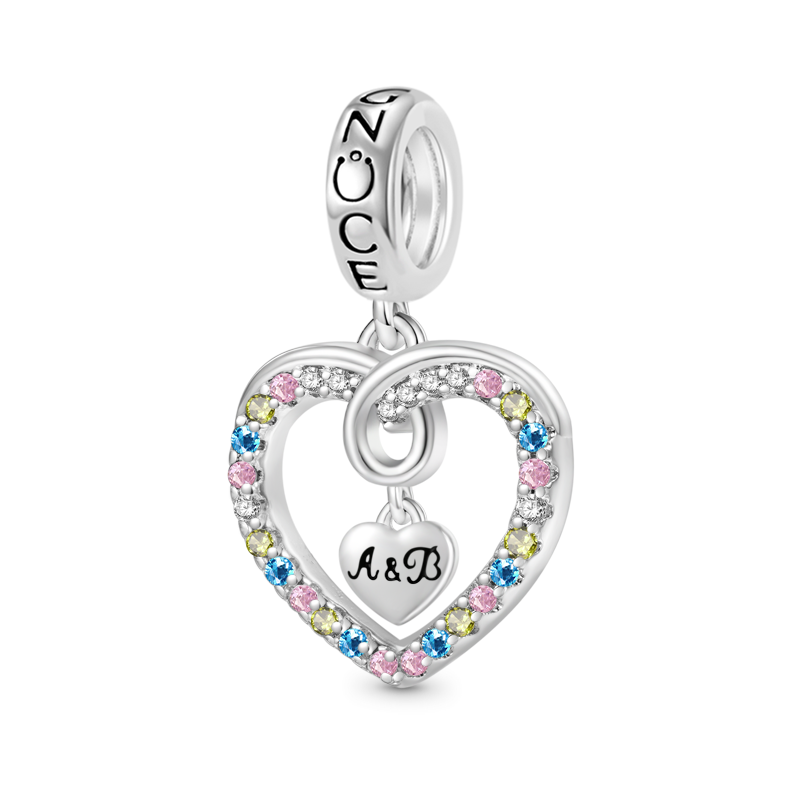 Heart Engravable Pendant image number 0
