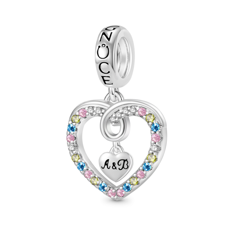 Heart Engravable Pendant image number 0