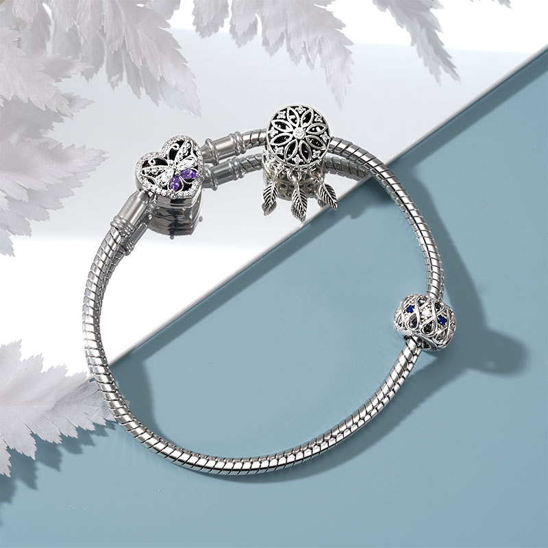 Heart Butterfly Bracelet image number 2