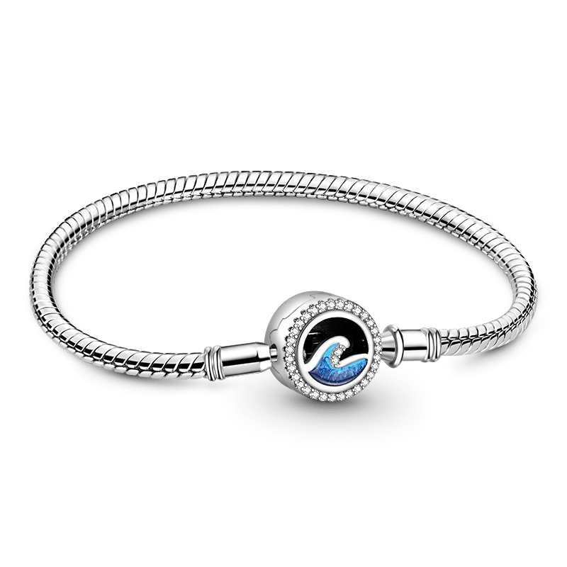 Blue Ocean Waves Bracelet image number 0
