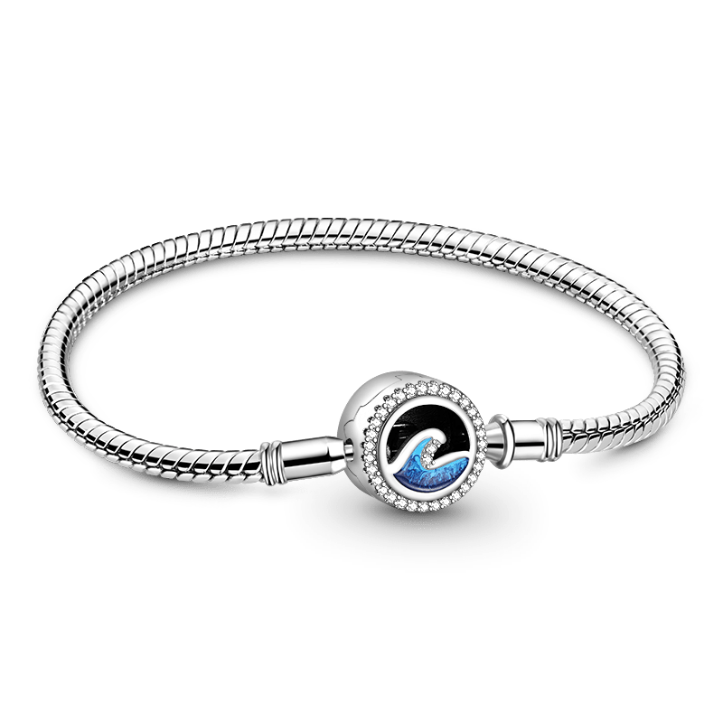 Blue Ocean Waves Bracelet image number 0