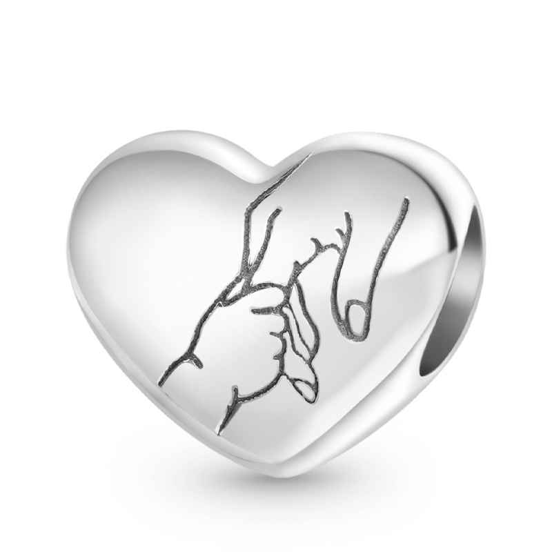 Adult-Child Holding Hands Charm image number 0