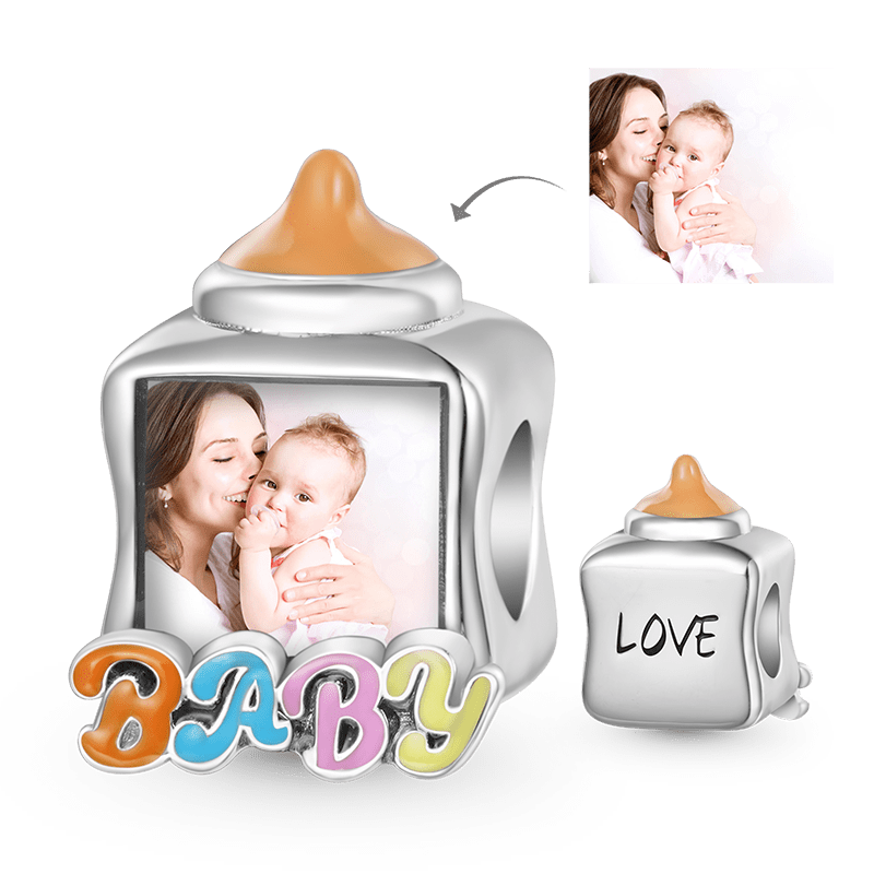 Baby Bottle Photo Charm image number 0
