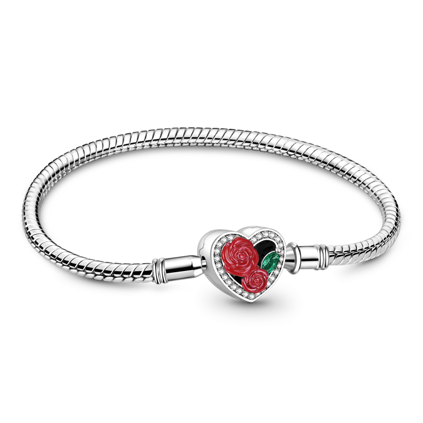 Roses Heart Basic Bracelet image number 0