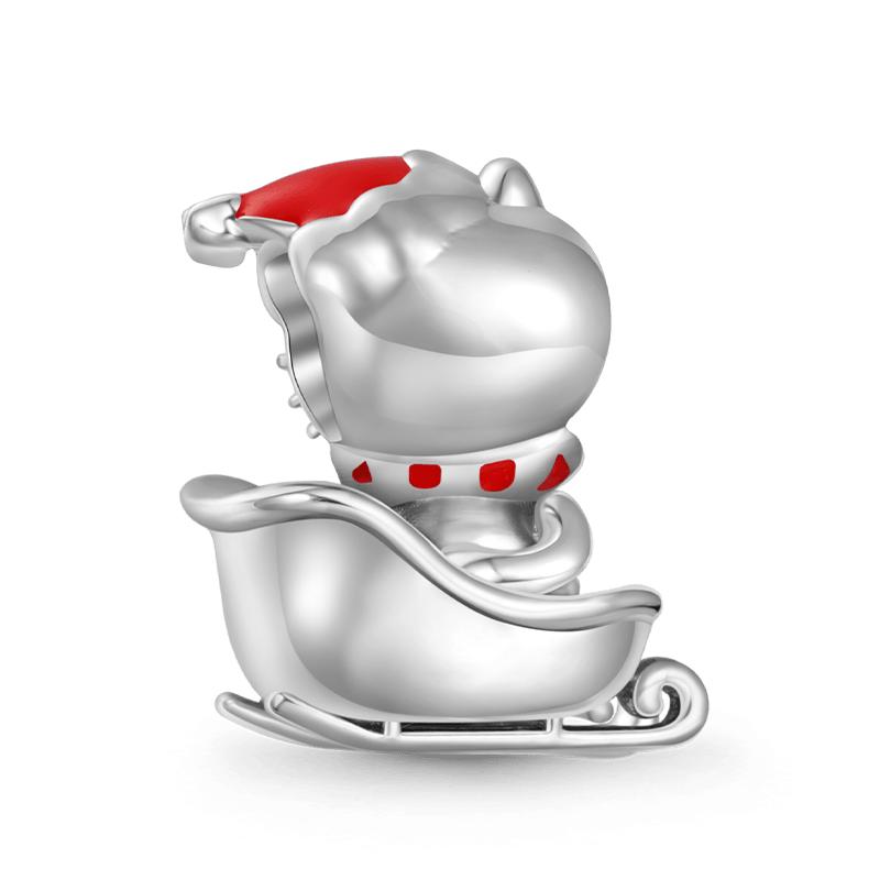 Christmas Cat Charm image number 1