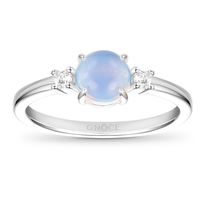 Moonstone Promise Ring image number 0
