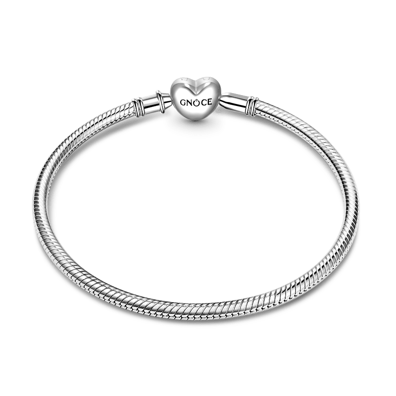 Heart Engravable Basic Bracelet image number 1