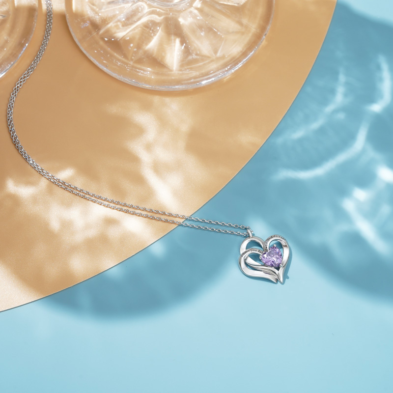 Love Heart Necklace image number 2