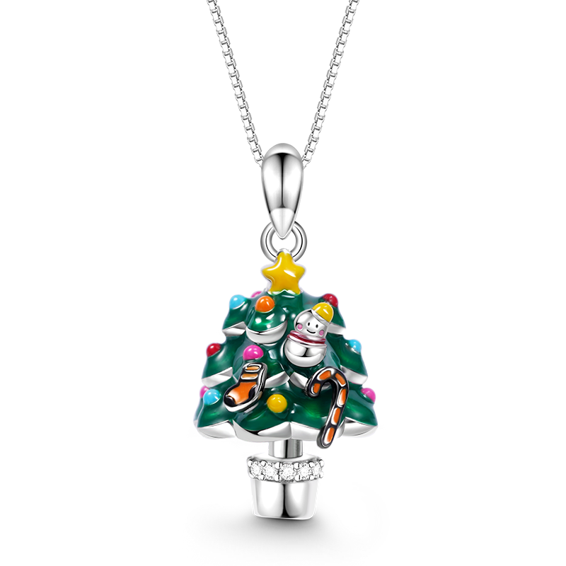 Christmas Tree Necklace image number 0