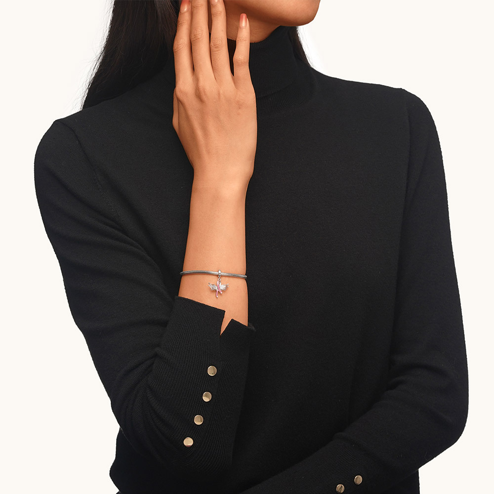 Breast Cancer Awareness Pendant image number 3