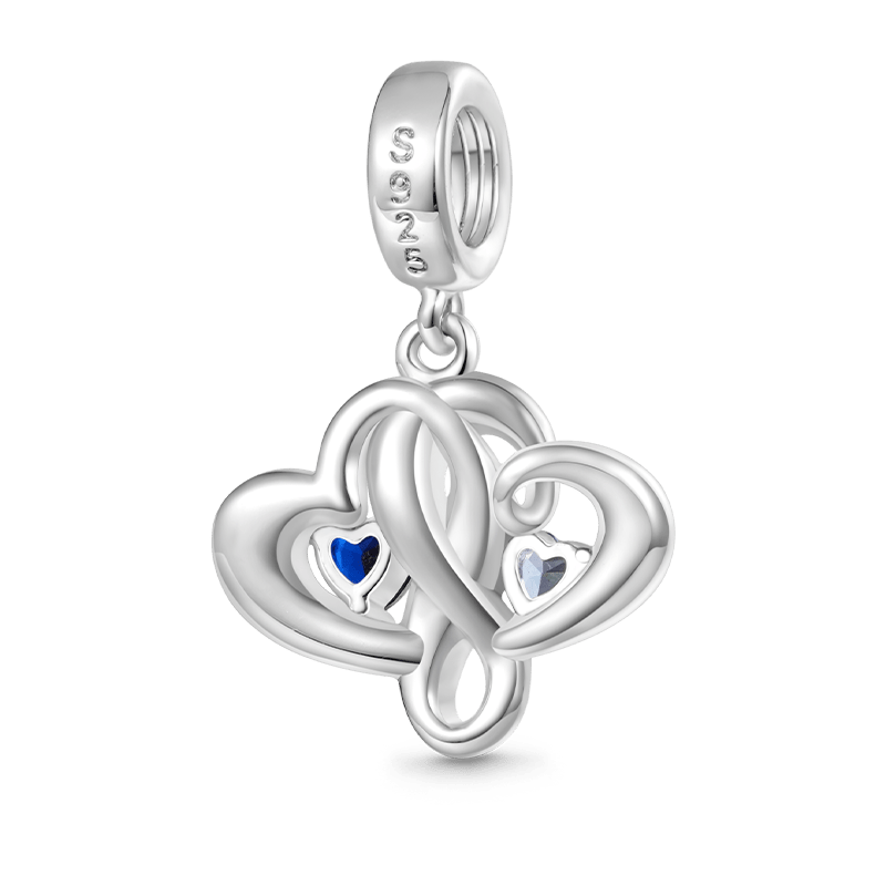 Family Heart Engravable Pendant image number 2