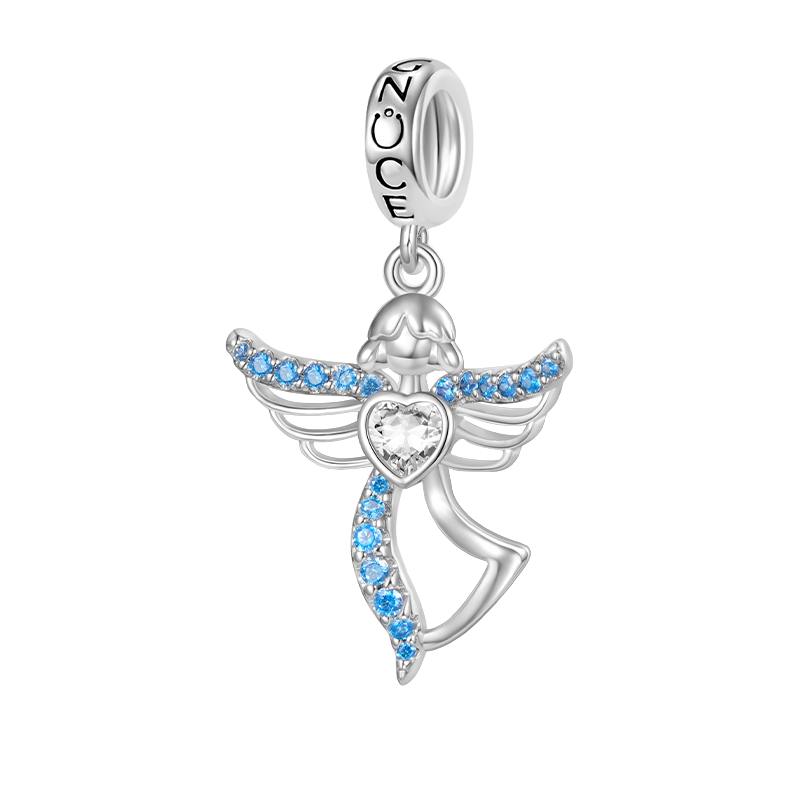 Angel Wings Love Pendant image number 0